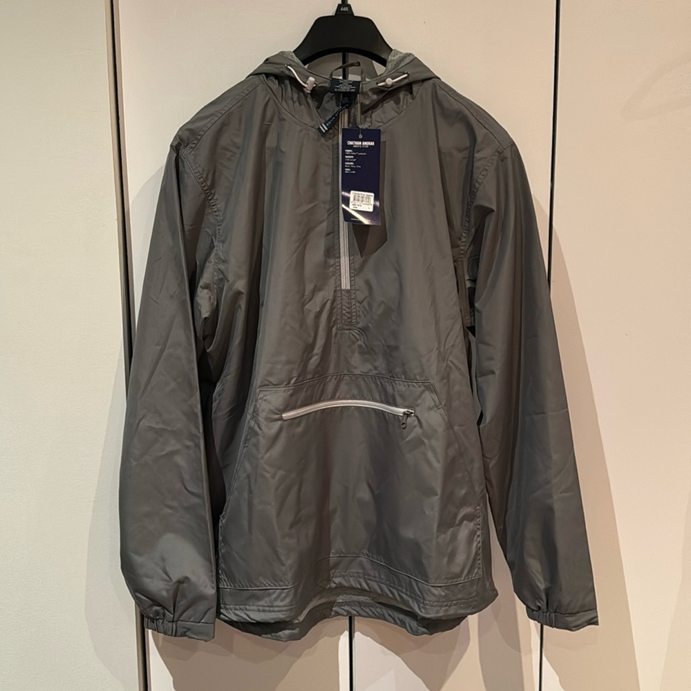 Charles River Apparel Chatham Anorak Men’s 9109 Rain Jacket Quarterzip